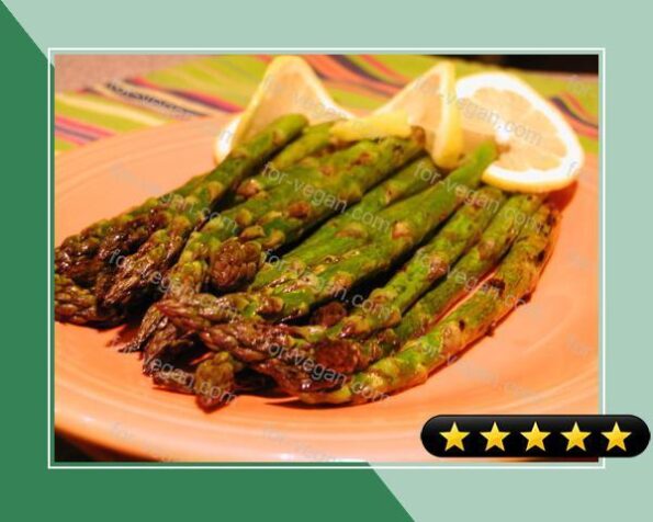 Grilled Balsamic Asparagus recipe