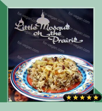 Mujadarah ("Lentils with Rice") Middle East, Palestine recipe