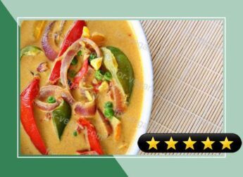 Spicy Thai Peanut Vegetable Curry recipe