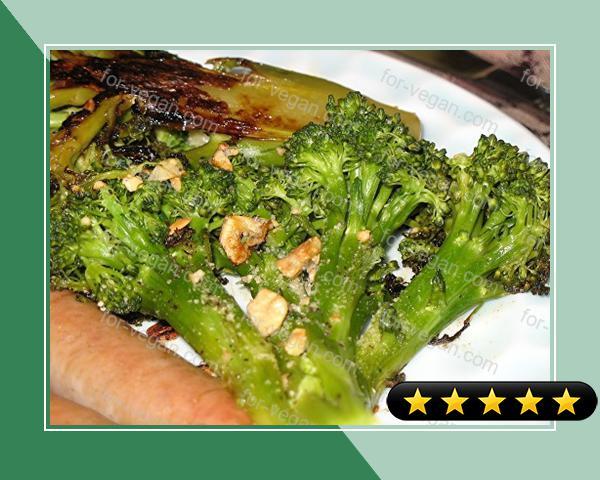 Caramelized Broccoli With Garlic recipe