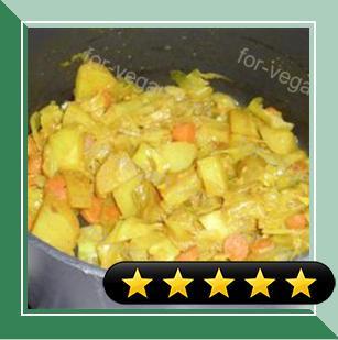 Ethiopian Cabbage and Potato Dish (Atkilt) recipe