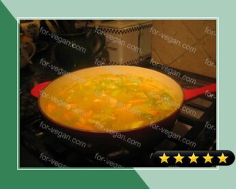 Thai Sweet Potato and Leek Soup recipe