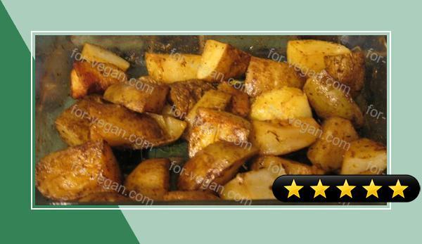 Deep Browned Potatoes recipe
