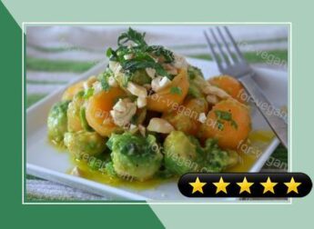 Avocado and Cantaloupe Salad recipe