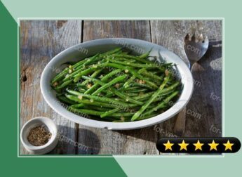 French Green Beans And Shallots recipe