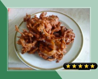 Wicklewoods Tasty Onion Bhajis recipe