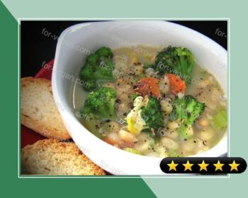 Yummy Broccoli Veggie Soup recipe