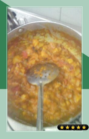 Spicy Potato Curry recipe