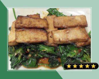 Tofu and Swiss Chard Stacks recipe