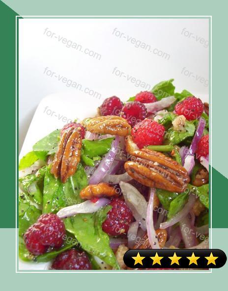 Raspberry and Spinach Salad recipe