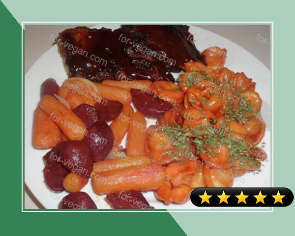 Roasted Beets & Carrots recipe