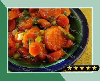 Sweet and Sour Carrots recipe