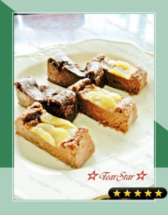 Pear and Cocoa Blancmange-style Okara Cake recipe