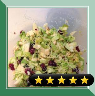 Brussels Sprout Slaw recipe
