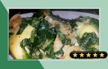 sig's Saag Aloo (spinach and potatoes) recipe