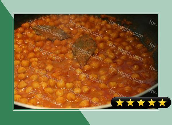 Garbanzo Beans Curry (Channa Masala, Waverley Kitchens) recipe