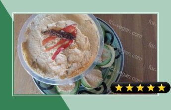 Spicy Roasted Red Pepper Hummus recipe
