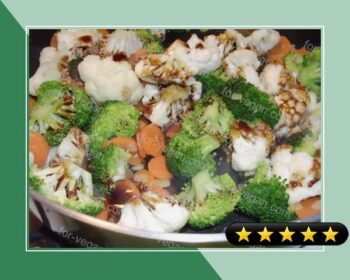 Broccoli and Cauliflower Stir Fry recipe