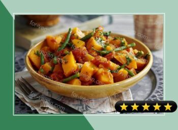 Sweet Potato and Green Bean Curry recipe