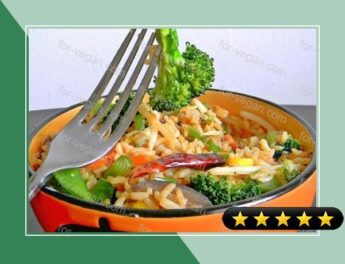 Chinese Vegetarian Fried Rice recipe