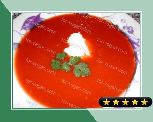 Tomato Cilantro Soup recipe