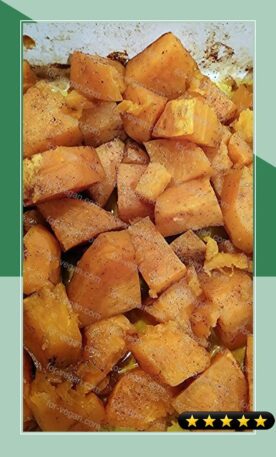 Roasted Zesty Orange Sweet Potatoes recipe