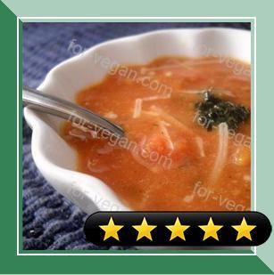 Smoked Chipotle Tomato Basil Soup recipe