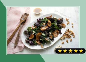 Baby Greens With Balsamic-Roasted Turnips and Walnuts recipe