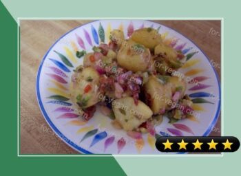 Marinated New Potatoes - Batatinha Em Conserva recipe