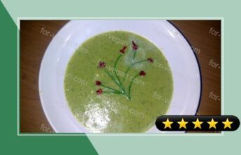 sig's Asparagus, Zucchini and smoked Garlic soup with a hint of Chilli recipe