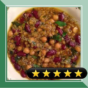 Moroccan Harira (Bean Soup) recipe
