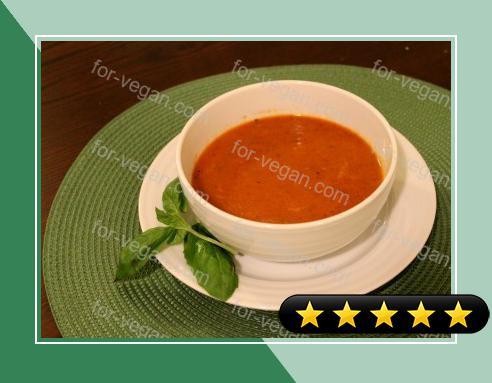 Roasted Tomato and Basil Soup recipe