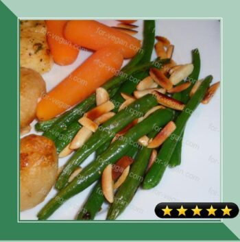 Easy Green Beans With Almonds recipe