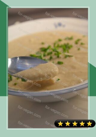 Roasted Garlic Cauliflower Soup recipe