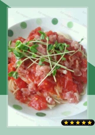 Quick & Delicious Cold Pasta with Canned Tomatoes recipe