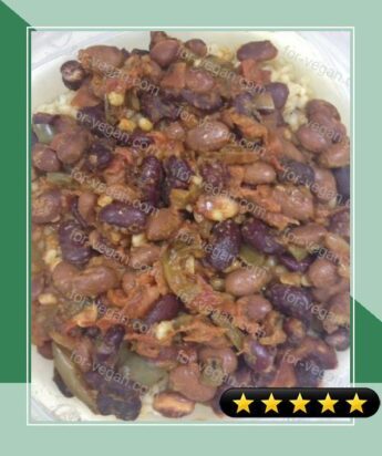 My Favorite Spicy Pink and Kidney Beans recipe