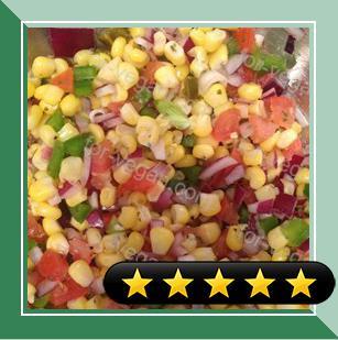 Cilantro Tomato Corn Salad recipe