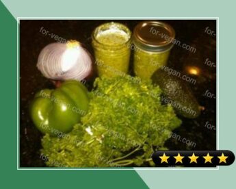 Venezuelan Guasacaca (Without Avocado- Food Cart Version) recipe