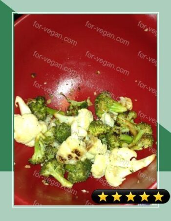 Roasted Broccoli and Cauliflower recipe