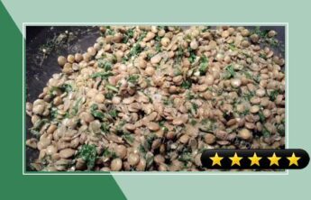 Lentils, Spinach and Herb Salad recipe