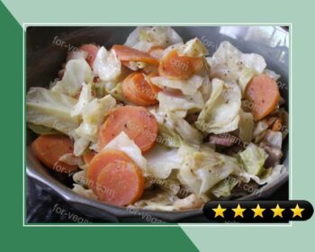 Braised Cabbage and Carrots recipe