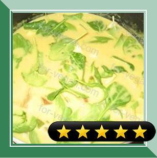 Curried Spinach Soup recipe