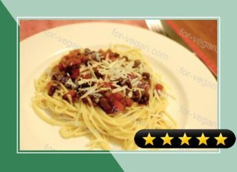 Black Bean Spaghetti recipe