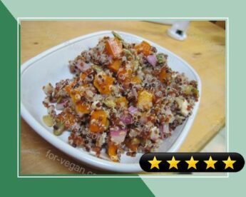 Veggie Pumpkin Seed Quinoa Salad recipe