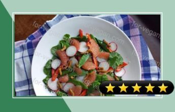 Grapefruit and Snow Pea Salad recipe