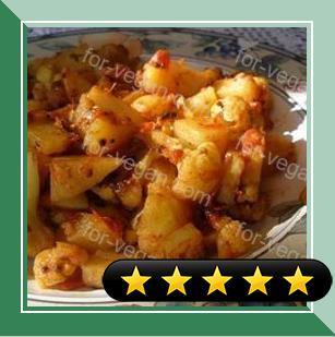 Aloo Gobi ki Subzi (Potatoes and Cauliflower) recipe