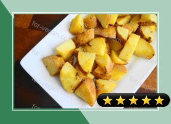 Mustard Tarragon Roasted Potatoes recipe