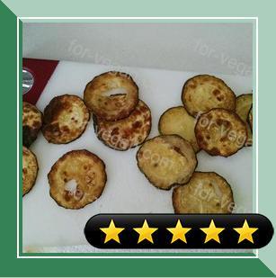 Easy Baked Zucchini Chips recipe