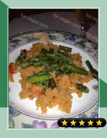 Heavenly Quinoa With Asparagus (Gluten-Free and Vegan) recipe