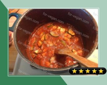 Zucchini in Tomato Sauce (Canning) recipe